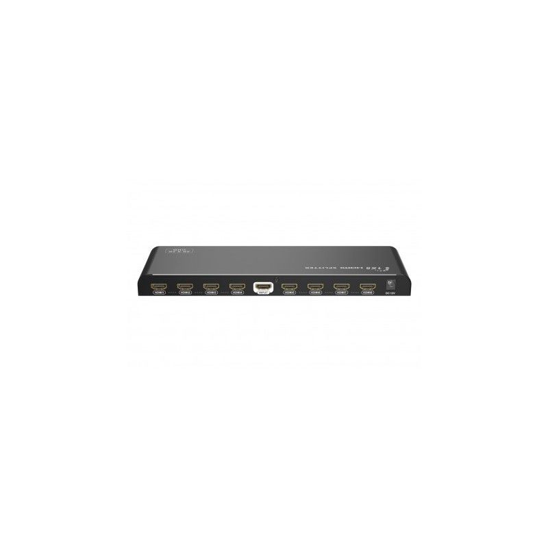 Splitter HDMI 8 porturi, 1 intrare - 8 iesiri, 4K x 2K/60Hz,V2.0  alimentator inclus, PremiumCord, khsplit8f