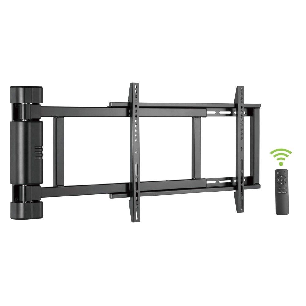 Suport TV electric de perete, cu telecomanda, reglabil, 32-75 inch, Negru, Techly, ICA-PLB 060M