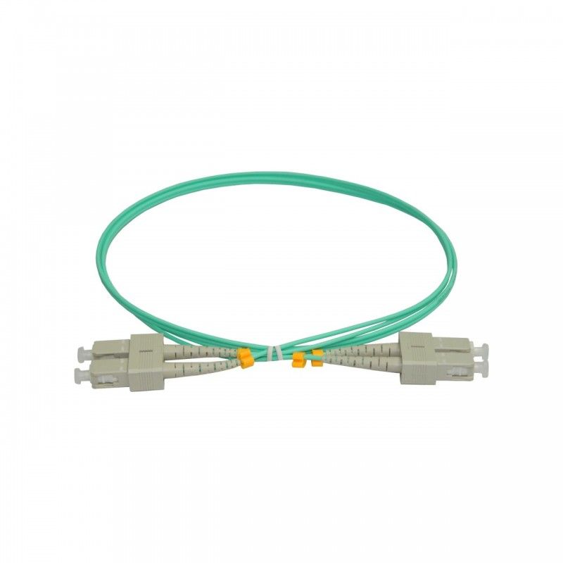 Patchcord FO SC/PC-SC/PC, MM OM3 50/125, manta LSZH 3.0mm, duplex 3m - Emtex
