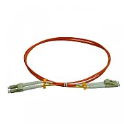 Patchcord FO LC/PC-LC/PC, MM OM2 50/125, manta LSZH 3.0mm, duplex 1m - Emtex