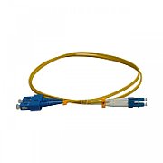 Patchcord FO SC/PC-LC/PC, SM OS2 9/125, manta LSZH 3.0mm, duplex 5m – EMTEX