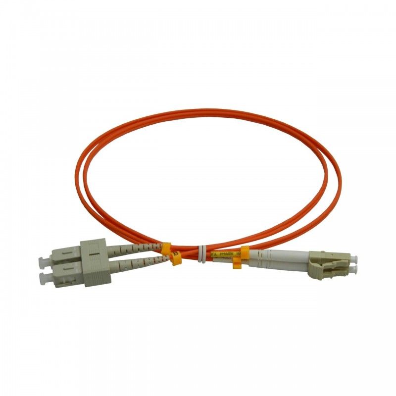 Patchcord FO SC/PC-LC/PC, MM OM2 50/125, manta LSZH 3.0mm, duplex 3m - Emtex