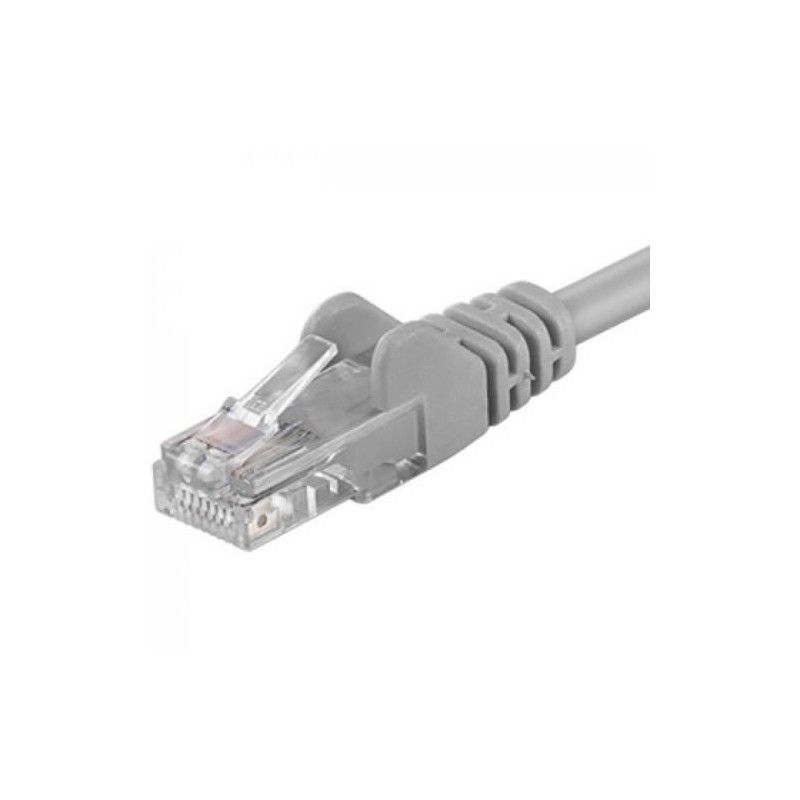 Patchcord UTP RJ45-RJ45 Cat.5e 1m, gri