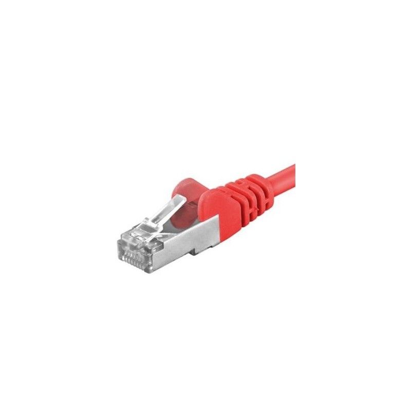 Patchcord SFTP RJ45-RJ45 Cat.6A, 3m, rosu