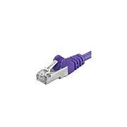 Patchcord SFTP RJ45-RJ45 Cat.6A, 5m, violet