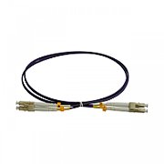 Patchcord FO LC/PC-LC/PC, MM OM4 50/125, manta LSZH 3.0mm, duplex 20m - Emtex