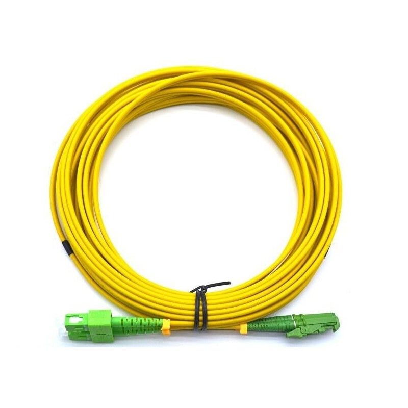 Patchcord FO E2000/APC-E2000/APC, SM OS2 9/125, manta LSZH 3.0mm, duplex 2m - Emtex