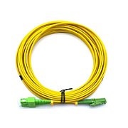 Patchcord FO E2000/APC-E2000/APC, SM OS2 9/125, manta LSZH 3.0mm, duplex 3m - Emtex