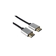 Cablu HDMI plat, Slim, High Speed Ethernet, V2.0, 4K@60hz, conectori auriti, 1.5m, PremiumCord