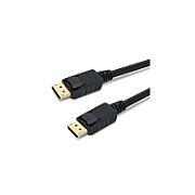 Cablu DisplayPort, tata - tata, Versiunea 1.3/1.4, 4K (3840×2160), dublu ecranat, conectori auriti, 3m, PremiumCord