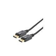 Cablu DisplayPort, tata - tata, V2.0, 16K (15360 × 8460), conectori auriti, 2m, dublu ecranat, PremiumCord