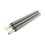 Cablu fibra optica 2 fibre flat drop SM, 600N, cu sufa, intarziere la flacara, protectie apa, LSZH, int/ext - SAMM