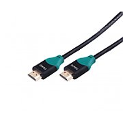 Cablu HDMI, V2.0, tata-tata, 4K@60hz, 1080P, High Speed Ethernet, contacte aurite, 3m, Negru, Nexio