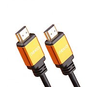 Cablu HDMI, V2.1, tata-tata, 8K@60hz, 1080P, Ultrad High Speed Ethernet, carcasa metalica, contacte aurite, 2m, Negru, Nexio