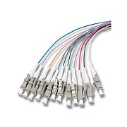 Set 12 buc pigtail FO LC/PC, MM OM5, 50/125, 0,9mm manta  LSZH, 1.5m colorate - EMTEX