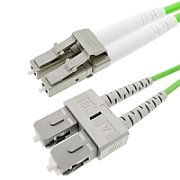 Patchcord FO SC/PC-LC/PC, MM OM5 50/125, manta LSZH 3.0mm, duplex 1m - EMTEX