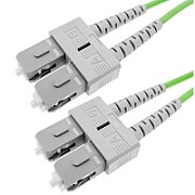 Patchcord FO SC/PC-SC/PC, MM OM5 50/125, manta LSZH 3.0mm, duplex 10m - EMTEX
