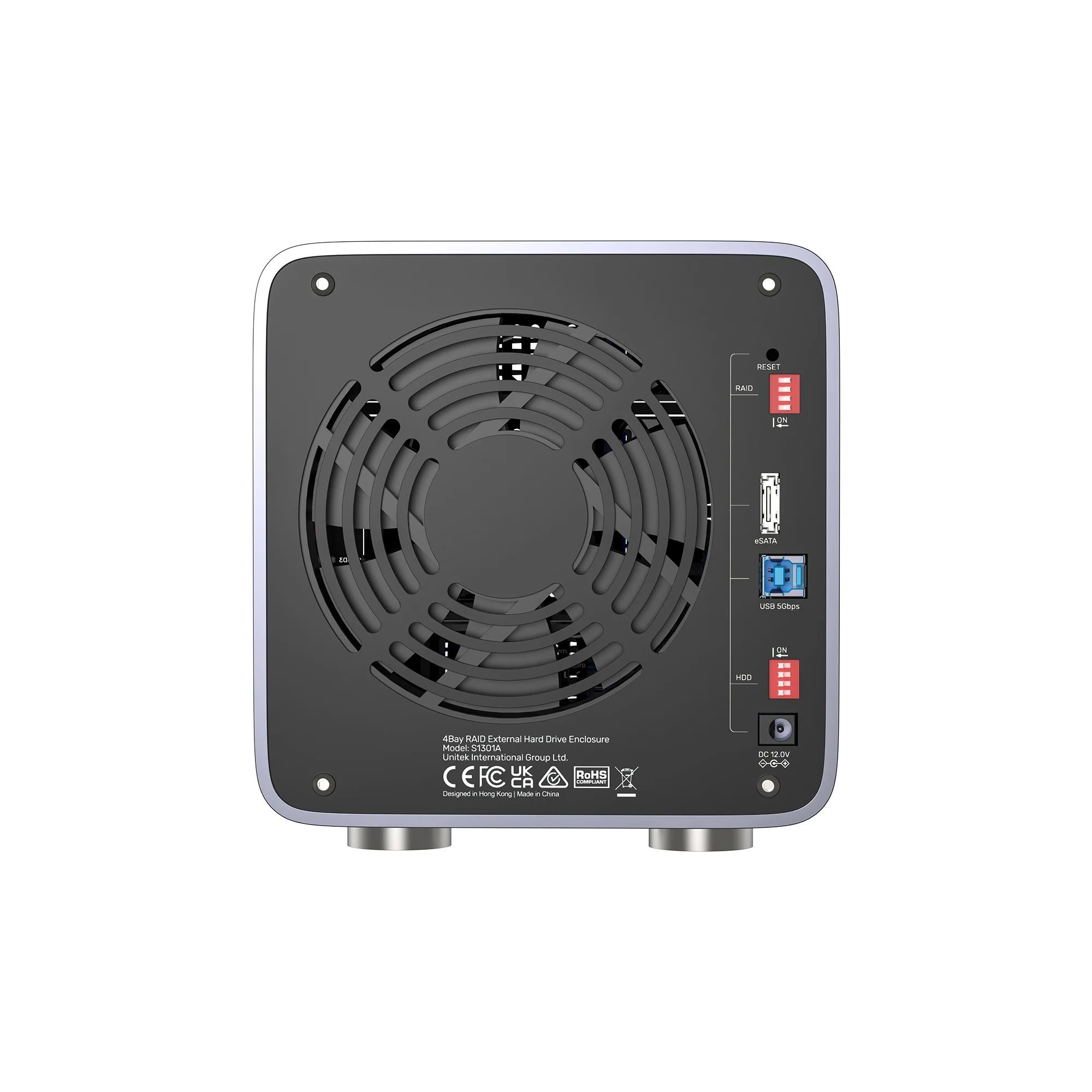 RAID Enclosure USB-C for SATA Drive 80TB