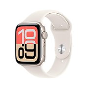 Apple Watch SE (2025) starlight aluminium  44mm starlight sport band Size M/L