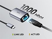 CUDY UE10C Adapter USB-C to Ethernet