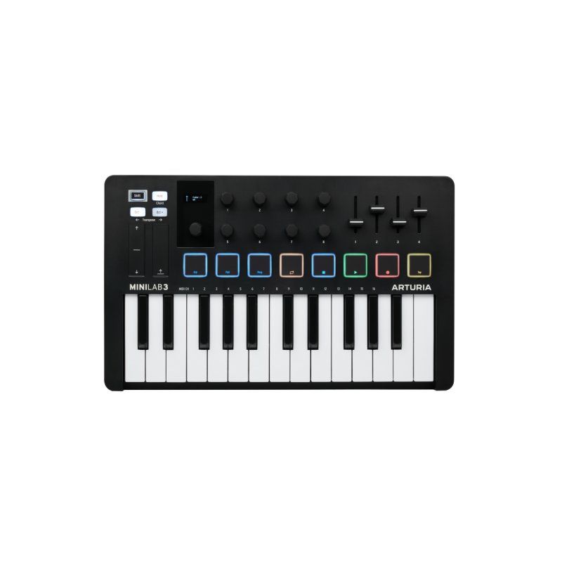 Arturia MiniLab 3 Black - Klawiatura sterująca MIDI
