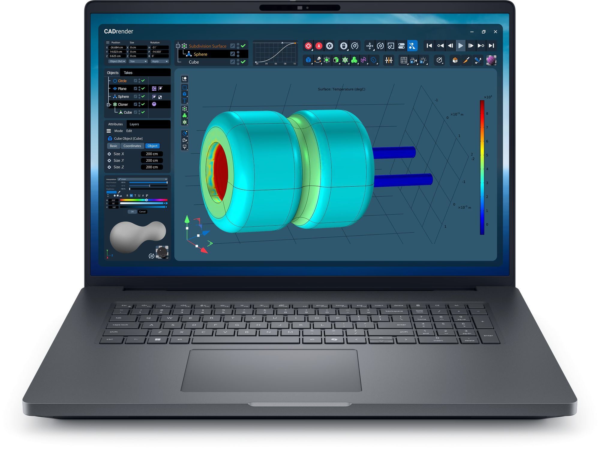 Laptop Dell Pro Max 18 Plus MB18250, 18 inch 2560 x 1600, Intel 265HX (20 C / 20 T, 2.3 GHz - 5.3 GHz, 36 MB cache), 32 GB DDR5, 1 TB SSD, Nvidia RTX PRO 2000, Windows 11 Pro