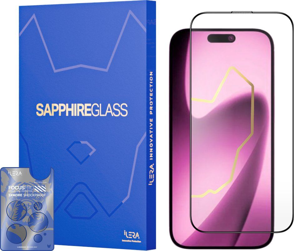 iLera Sapphire Ultra Glass 2.0 for iPhone 17 Air