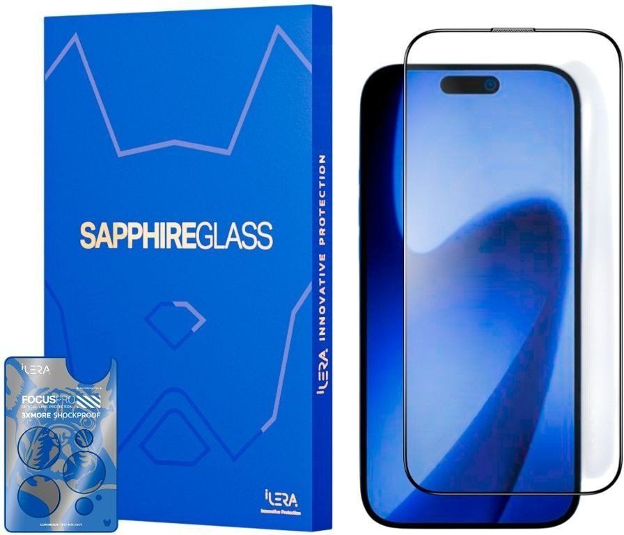 iLera Sapphire Ultra Glass 2.0 for iPhone 17 Pro Max