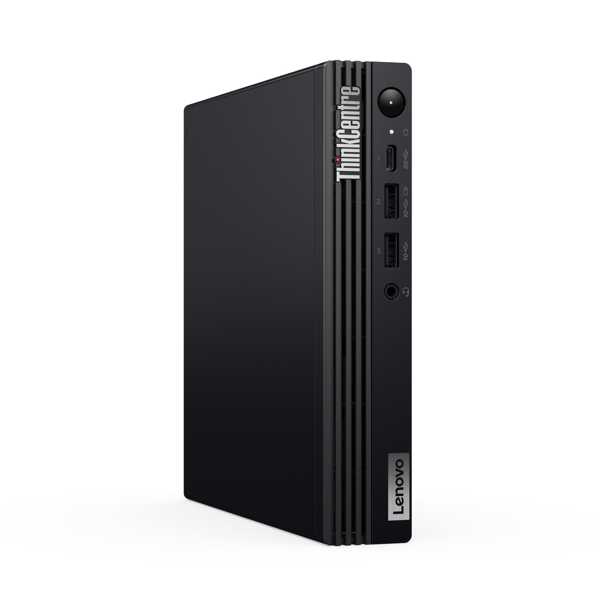 Desktop PC Lenovo ThinkCentre M70q Gen 5, Intel i5-13400T (10 C / 16 T, 1.3 GHz - 4.40 GHz), 16 GB RAM, 512 GB SSD, Intel UHD Graphics, Fara sistem de operare