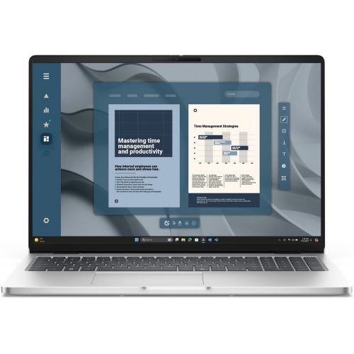 Laptop Dell Pro 16 PC16255, 16 inch 1920 x 1200, AMD 340 (6 C / 12 T, 2.0 GHz - 4.8 GHz, 6 MB + 16 MB cache), 16 GB DDR5, 512 GB SSD, AMD Radeon Graphics, Windows 11 Pro