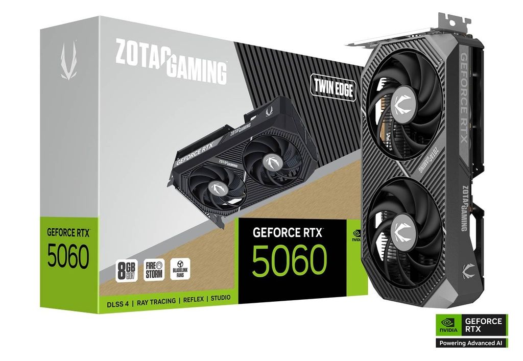 Zotac GAMING GeForce RTX 5060 Ti Twin Edge NVIDIA 16 GB GDDR7