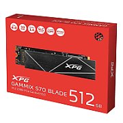 SSD ADATA XPG GAMMIX S70 BLADE 512 GB PCIe 4.0 x4 M.2 2280