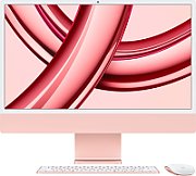 Apple iMac Apple M M3 59,7 cm (23.5 ) 4480 x 2520 Pixel PC all-in-one (multifuncțional) 8 Giga Bites 256 Giga Bites SSD macOS Sonoma Wi-Fi 6E (802.11ax) Roz