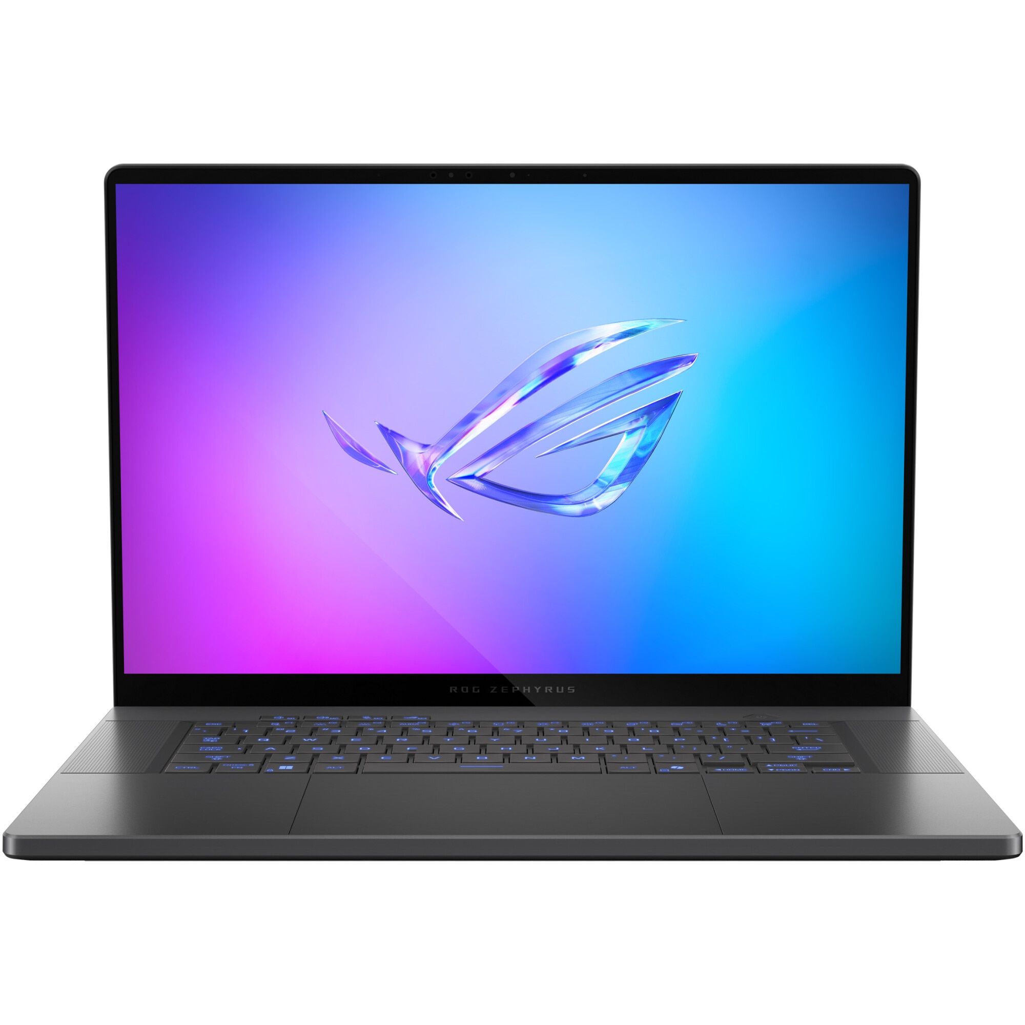 Laptop Asus ROG Zephyrus G16 GU605CR-QR128, 16 inch 2560 x 1600, Intel 285H (16 C / 16 T, 2.7 GHz - 5.4 GHz, 24 MB cache), 32 GB LPDDR5X, 2 TB SSD, Nvidia GeForce RTX 5070 Ti, Fara sistem de operare