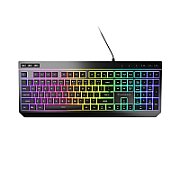 Tastatura gaming cu fir Genesis RHOD 530, tip membrana, iluminare RGB, numar taste 114, material ABS, lungime cablu 180cm, negru