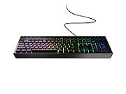 Tastatura gaming cu fir Genesis RHOD 530, tip membrana, iluminare RGB, numar taste 114, material ABS, lungime cablu 180cm, negru