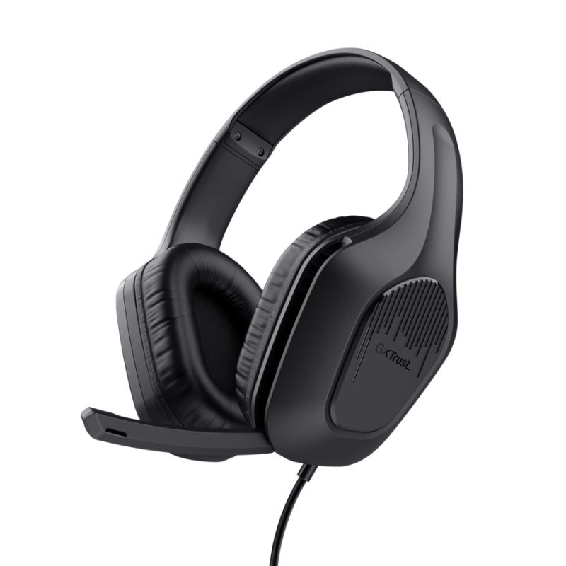 Casti cu fir Trust GXT 417 Zirox, lungime cablu 120cm, frecventa raspuns 20 Hz, 20.000 Hz, nivel sunet 90 dB, sunet stereo, negru