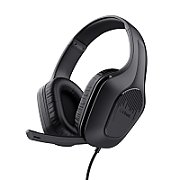 Casti cu fir Trust GXT 417 Zirox, lungime cablu 120cm, frecventa raspuns 20 Hz, 20.000 Hz, nivel sunet 90 dB, sunet stereo, negru