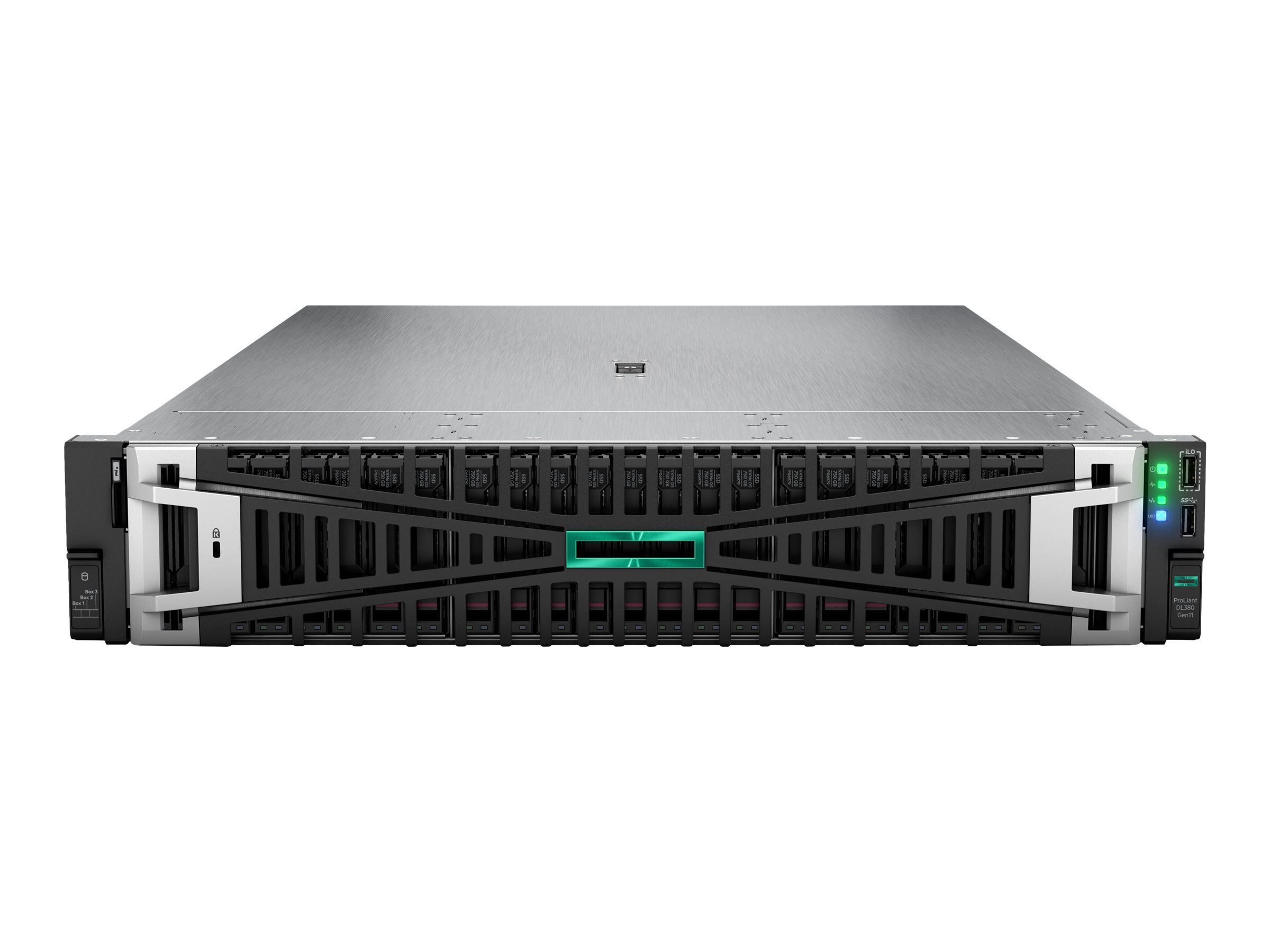 Neselectat 
 [1 buc]HPE ProLiant DL380 Gen11 Standard Heatsink
 [4 buc]RAM DDR5 REG  32GB/PC5600/ECC/Samsung (2Rx8)
 [2 buc]Procesor server Intel Xeon Silver 4514Y, socket 4677, 16C / 32T, 2.00 - 3.40 GHz, 30 MB cache, 150 W, HPE
 [1 buc]Server HPE ProLiant DL380 Gen11, Rack 2U, Intel Xeon Silver 4410Y (12 C / 24 T, 2.0 GHz - 3.9 GHz, 30 MB cache, 150 W), 32 GB DDR5 ECC, fara stocare, 12 x LFF, 1000 W, Fara sistem de operare
 [1 buc]SERVER ACC PSU 1000W HOT PLUG/P03178-B21 HPE
 [2 b...