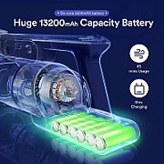 Electrolux ES52CB21DB Stick vacuum Battery Dry Cyclonic  Foam  Post motor filter Bagless 0.5 L 29 W Blue