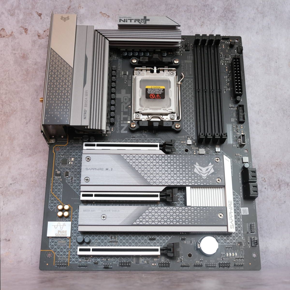 Sapphire NITRO+ B850A WIFI 7 AMD B850 Socket AM5 micro ATX