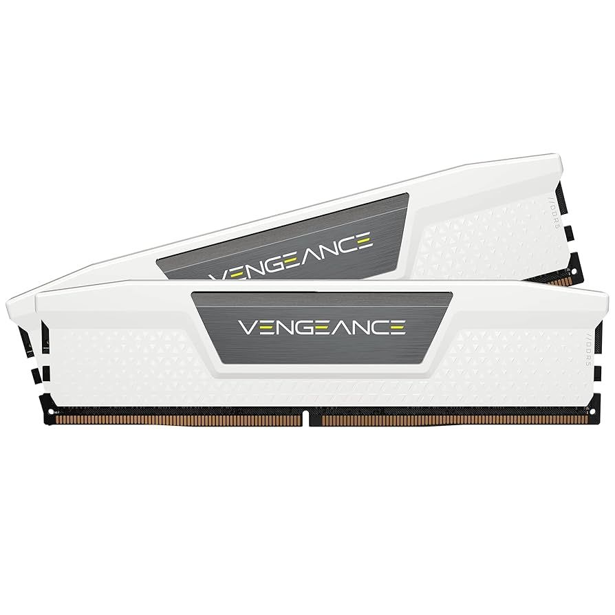 Memorie Corsair Vengeance White 32 GB DDR5 6000 MHz CL36, kit 2 x 16 GB, AMD EXPO