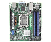 ASRock EC266D4ID-2T/X550, 1xSKT, LGA 1700, Intel Xeon 6, SATA, NVMe, 2xM.2, 2x10GbE, IPMI