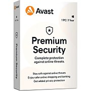 Avast Premium Security for Windows 1 PC, 1 Year