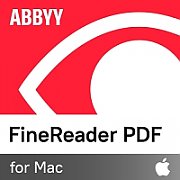 ABBYY FineReader PDF for Mac, Volume License (per Seat), GOV/NPO/EDU, Subscription 1y, 5 - 25 Licenses