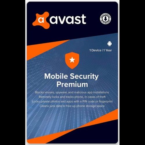 Avast Mobile Security Premium (1 Device, 1 Year)