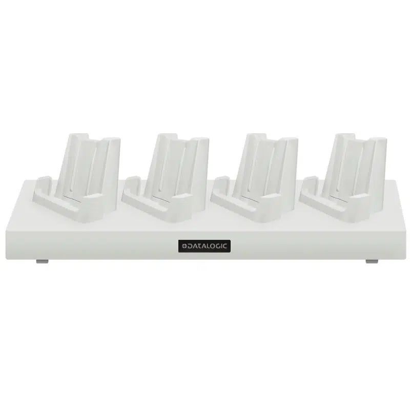 Datalogic 4-Slot Wireless Charging Dock, White, HC