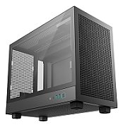 CARCASA gaming  CH160 PLUS , mini tower, mini-ITX, fara sursa, sticla securizata, suporta 4xfan, negru, 4 sloturi expansiune, USB-C x 1, USB 3.0 x 2, audio+mic,  R-CH160-BKNGM0-G  (timbru verde 0.32lei)