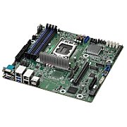 ASRock W880D4U, 1xSKT LGA 1851, Intel Core Ultra, W880, SATA, 2xM.2, 2xGbE, IPMI