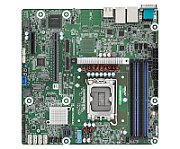 ASRock Z890D4U, 1xSKT LGA 1851, Intel Core Ultra, Z890, SATA, 2xM.2, 2xGbE, IPMI
